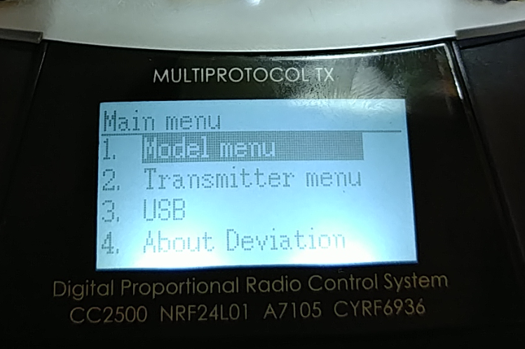 JUMPER T8SG Multi-protocol セットアップ