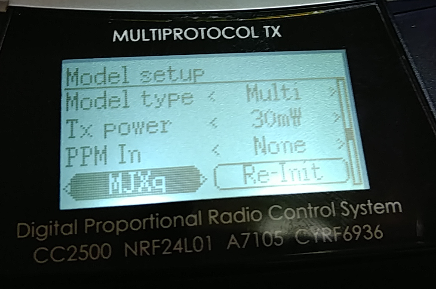 JUMPER T8SG Multi-protocol セットアップ