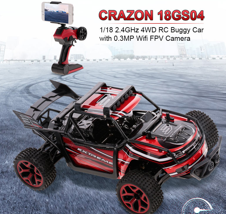 Crazon 18gs 走行の臨場感を楽めるカメラ付きラジコンカーカメラ付きラジコンカー特集 ドローンマニアックス